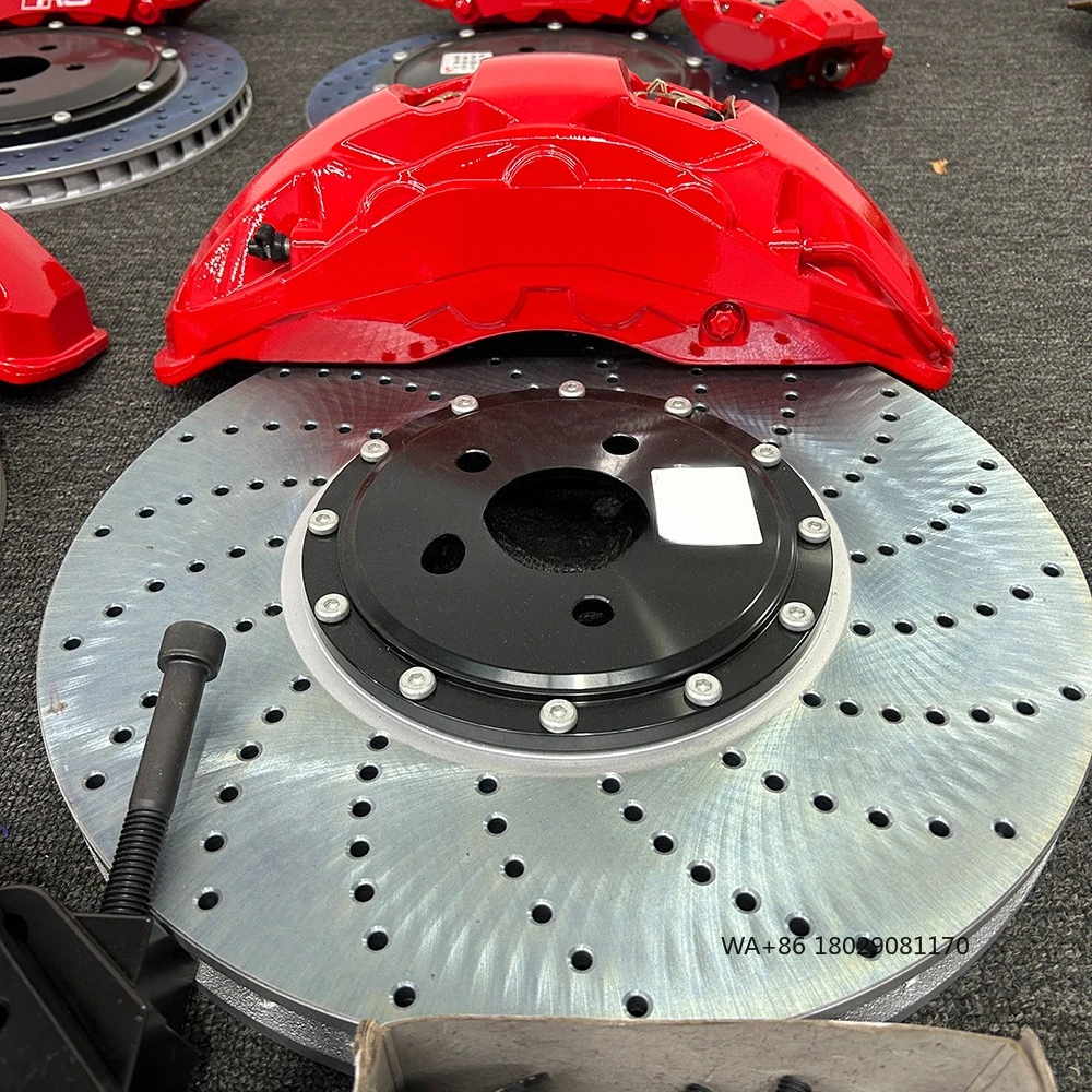 

Большой тормозной комплект Performance, 10 поршневых суппортов, 440 мм / GT3, 4 тормозных суппорта 400 мм TY3 для E46 Большой тормозной комплект для RS6