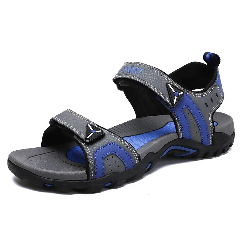 Outdoor Fashion Men Sandals Summer Men Shoes Casual Shoes Breathable Beach Sandals Sapatos Masculinos Plus Size 38-46