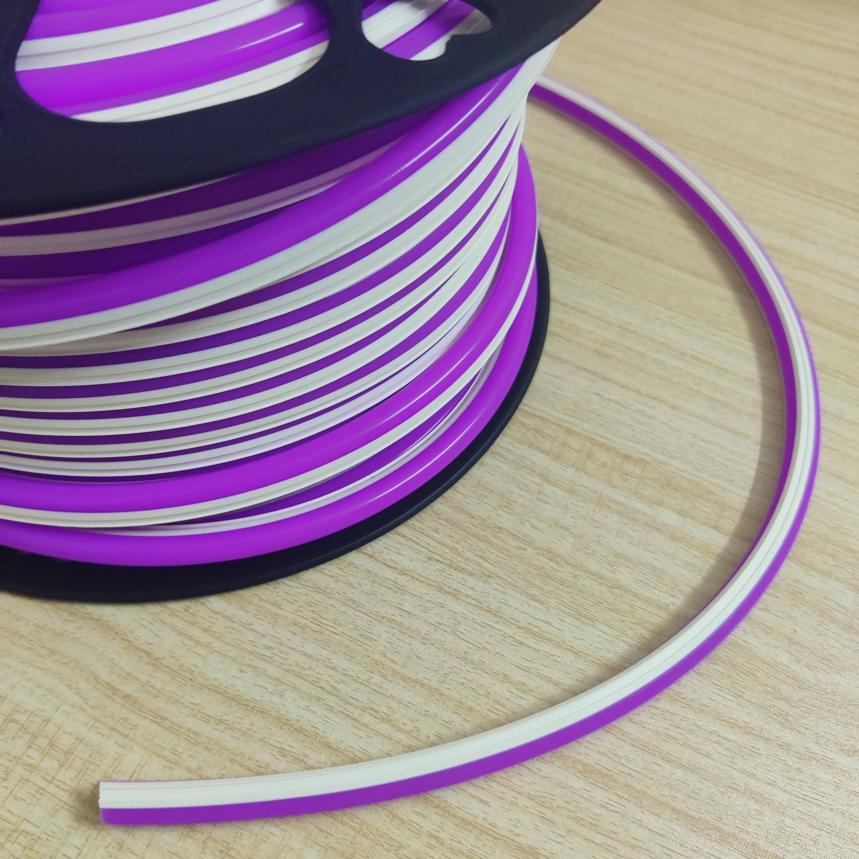 2024 New Silicone Neon Flex Strip Separation Flexible Strip Waterproof IP67 6MM 100M Per Roll Wholesale