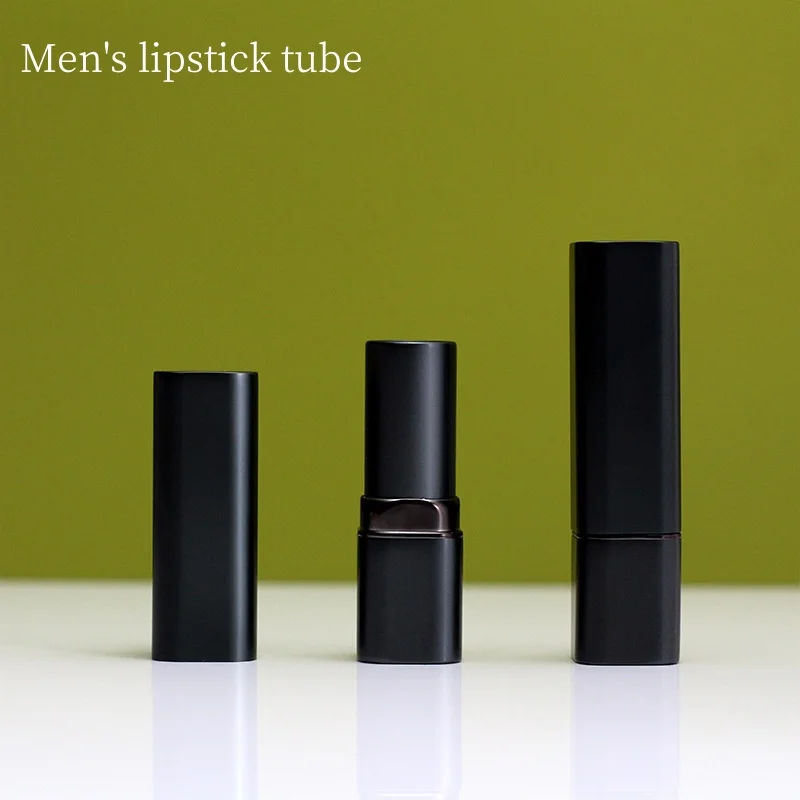 

10/30/50pcs Round /Square Aluminum Lipstick Tube Men's Lip Balm Empty Tube 12.1mm Metal Aluminum Lipstick Shell Package