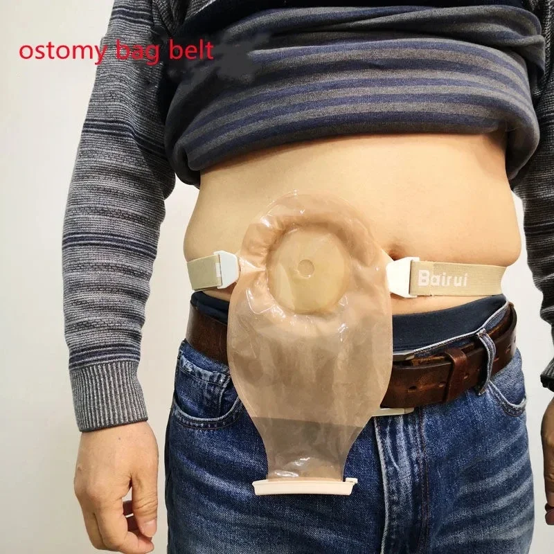 Ostomy Hernia Belt, Portable Length Adjustable Strap For Colostomy Ileostomy Urostomy Care