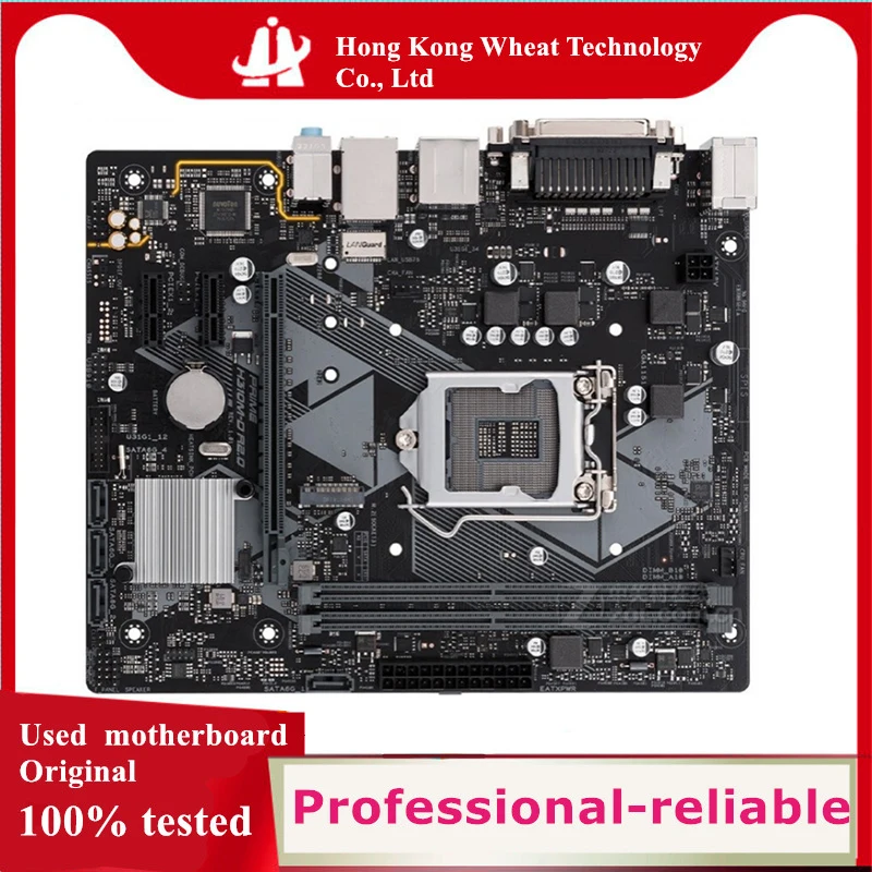 For Intel H310 PRIME H310M-D R2.0 motherboard Used original LGA 1151 LGA1151 DDR4 32GB USB2.0 USB3.0 SATA3 Desktop Mainboard