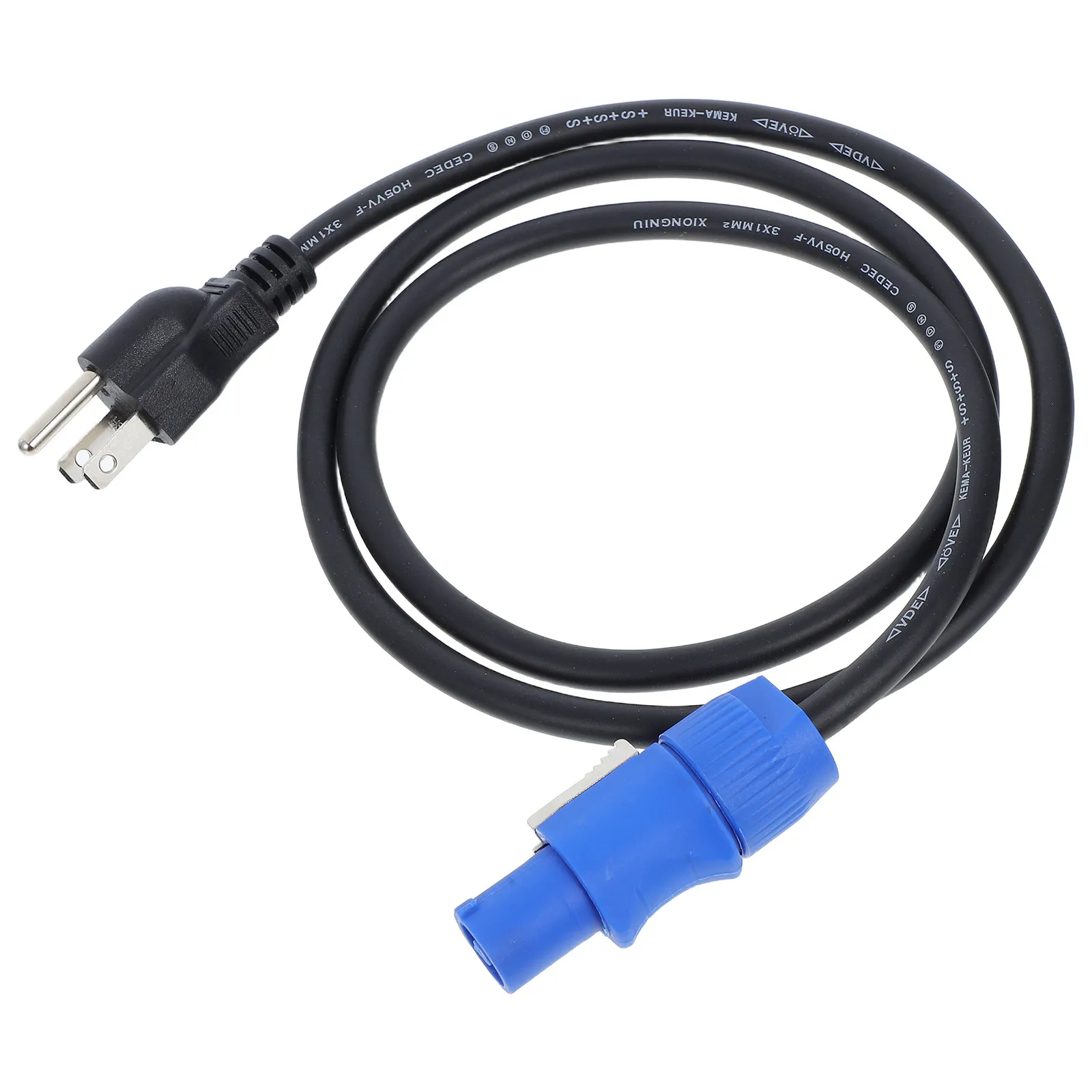 

16A Heavy Duty Stage Lighting Power Cable 3 Pin Connector Wear Resistant For Performance Theatrical Light Control