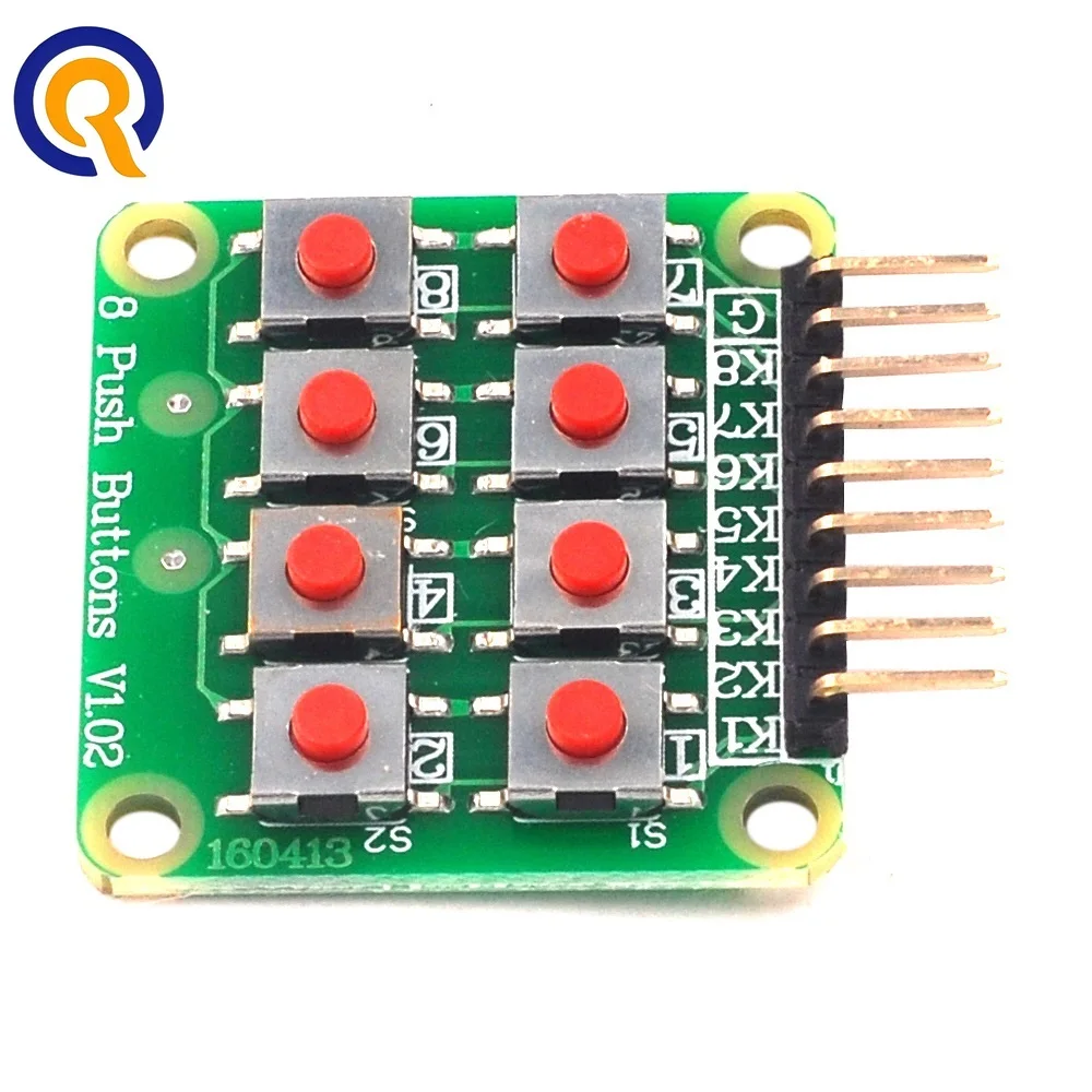 2x4 Keypad 4x2 Keypad 8 Push Buttons V1.00 Key Board Matrix Keyboard Button for Arduino AVR PIC 2*4 Module AVR PIC