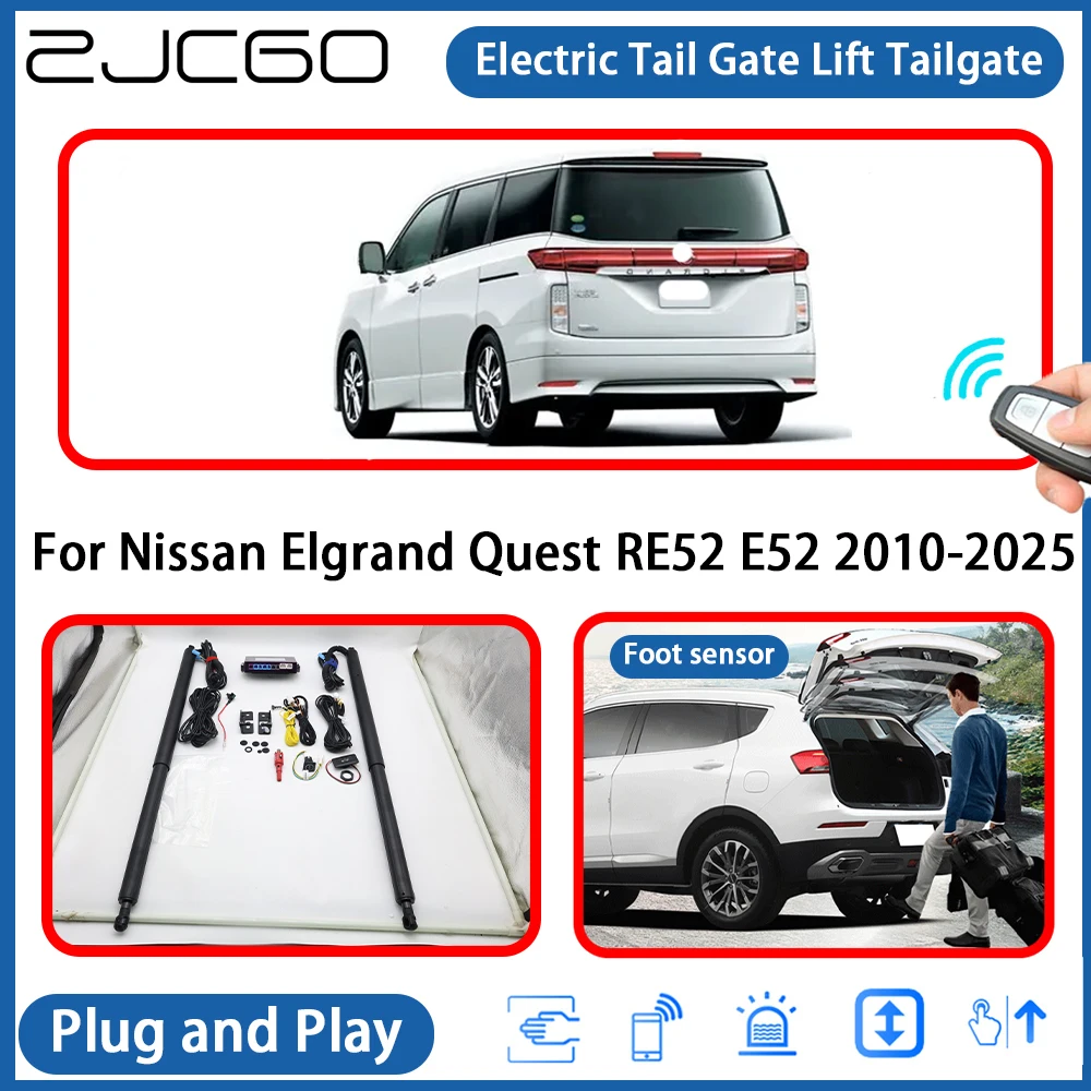 

for Nissan Elgrand Quest RE52 E52 2010-2025 Automatic Powered Tailgate Power Liftgate Electric Tail Gate Lift Assisting System