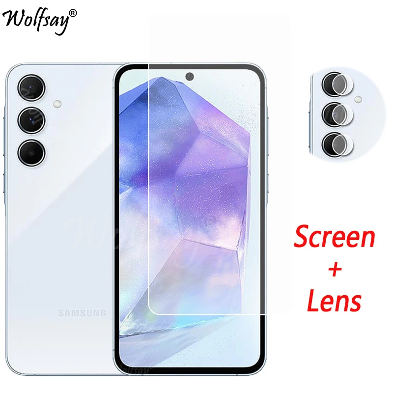 Camera Lens Film For Samsung Galaxy Quantum 5 Screen Protector Tempered Glass Samsung Quantum5 Glass For Samsung Quantum 5 Glass