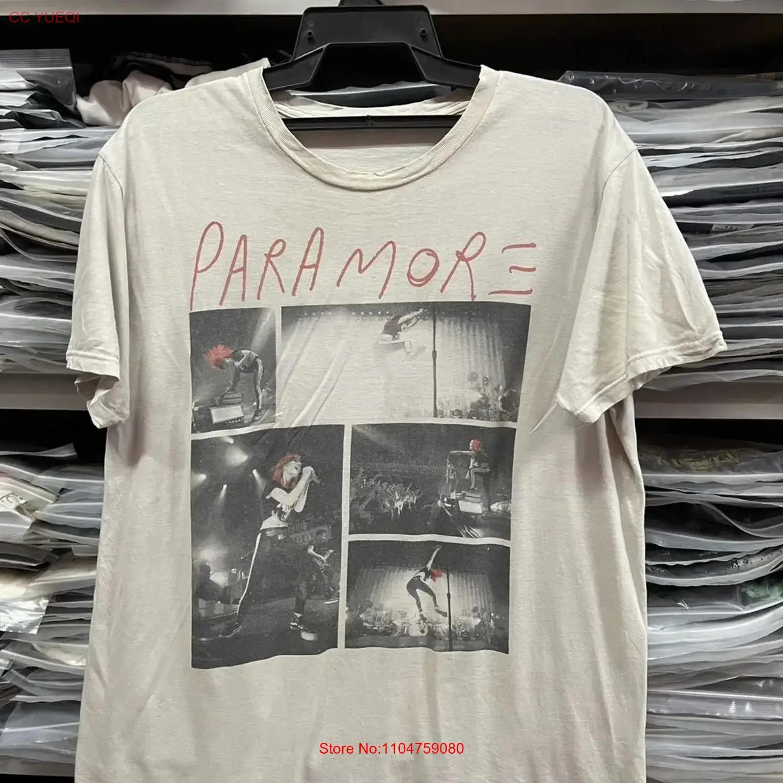 Футболка Paramore Rock Band в классическом стиле, белая, S-5XL, WA2592, винтажная, с эффектом потертости, уличная мода, мужская, мягкая, удобная.