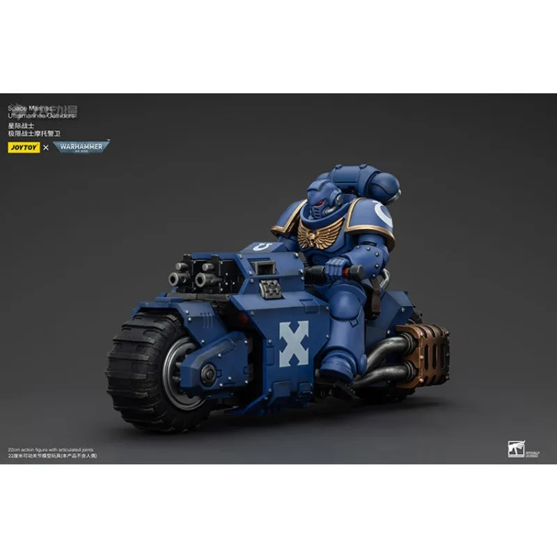 JOYTOY 正規品 JOYTOY X ウォーハンマー 40K シリーズ ソウル エクストリーム ウォリアー ガード バイク プレデター コンバット バイク ガード バイク