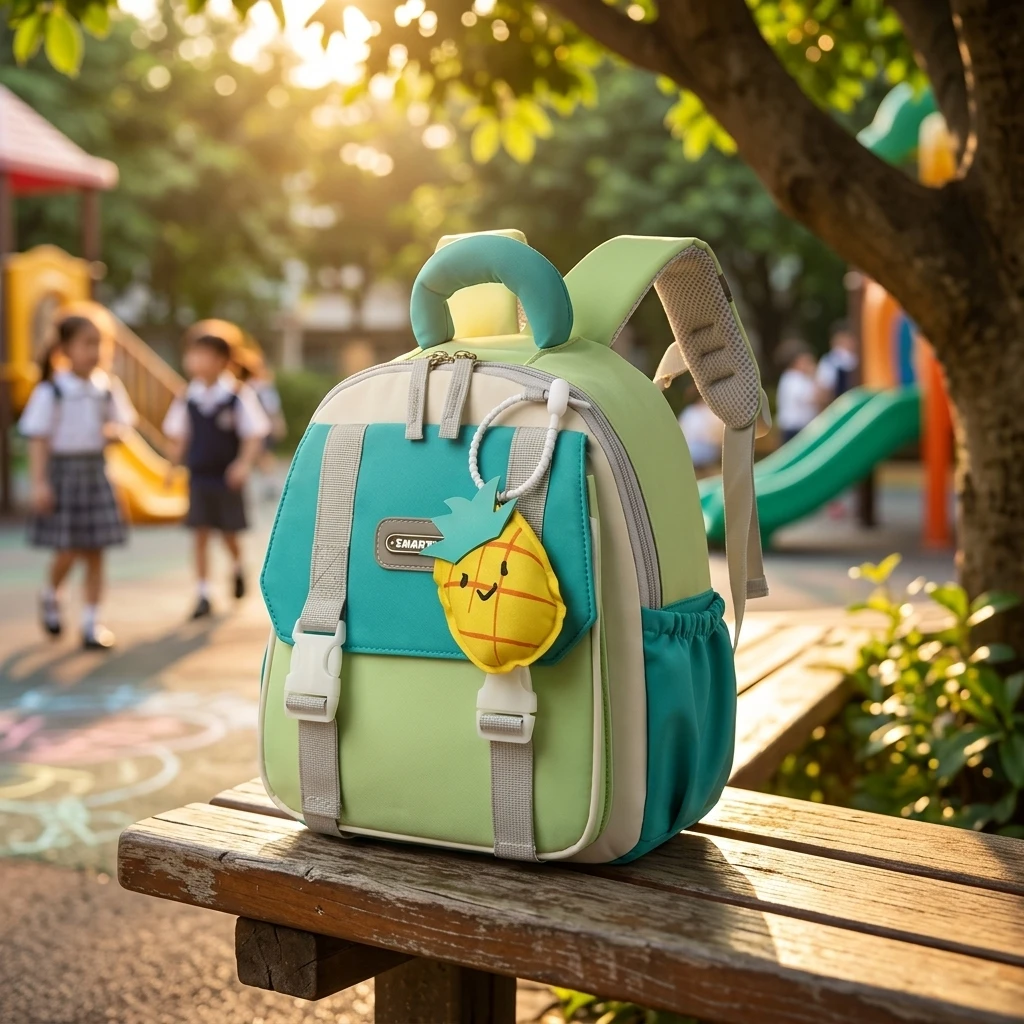 Mochila de Cartoon Premium para Jardim de Infância com Material Avançado à Prova d'Água, Qualidade Superior, Durável e Confortável para Crianças Meninos