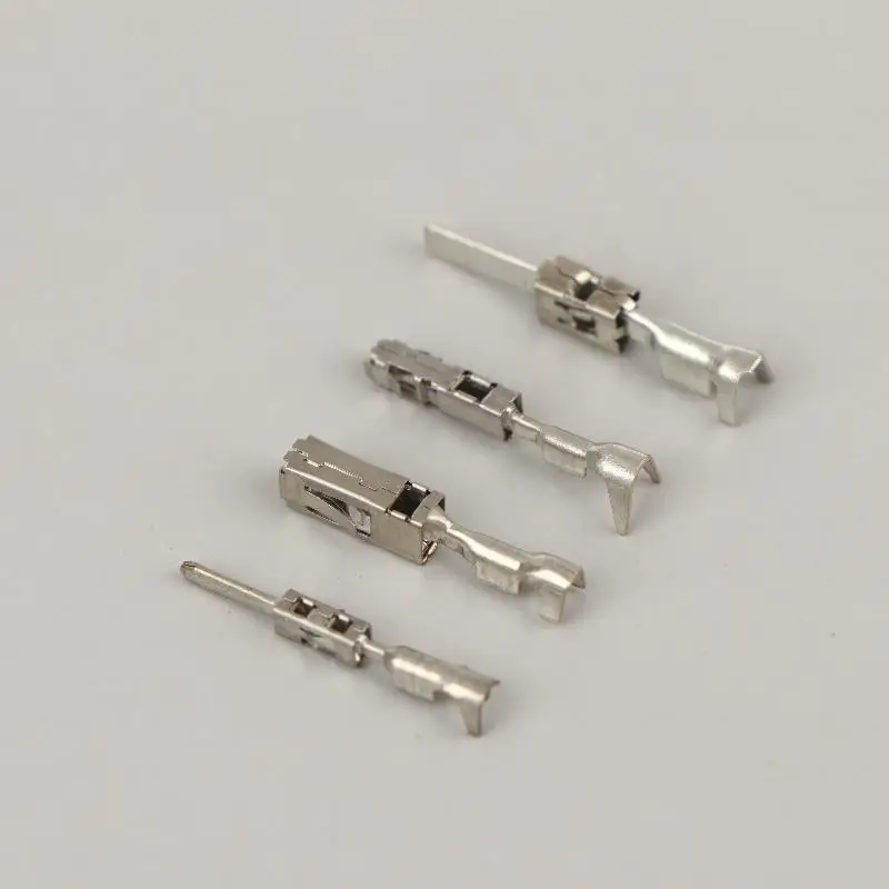 10Pcs Female Male Crimp Terminal 0.35mm 2-2.5mm² For Car Big J519 BCMJ519 Car Terminals 2.8mm 1.5mm Pin Terminal