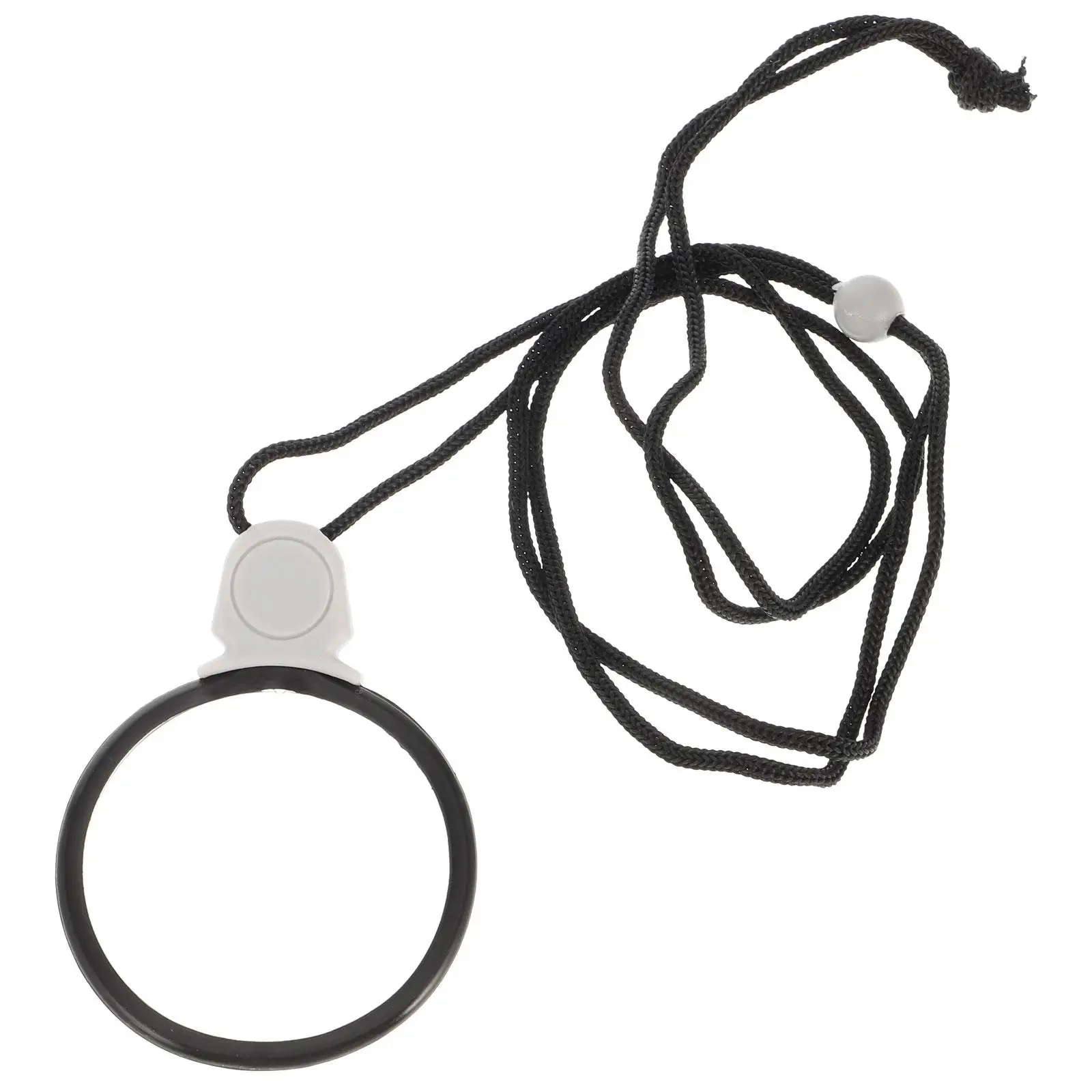 

Hanging Loupe Mini Handheld Hanging Loupe Clear Lens Plastic Chain Reading Aid Plastic Chain Glass Travel