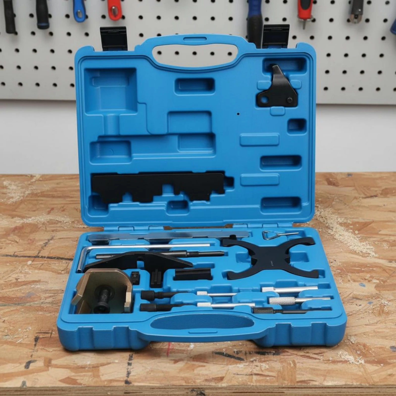 

Camshaft Timing Kit 1.25-2.0 16V Engine Locking Tool Set Timing Alignment Tool Set Long-Lasting Metal Cam Sprocket Clamp Kit