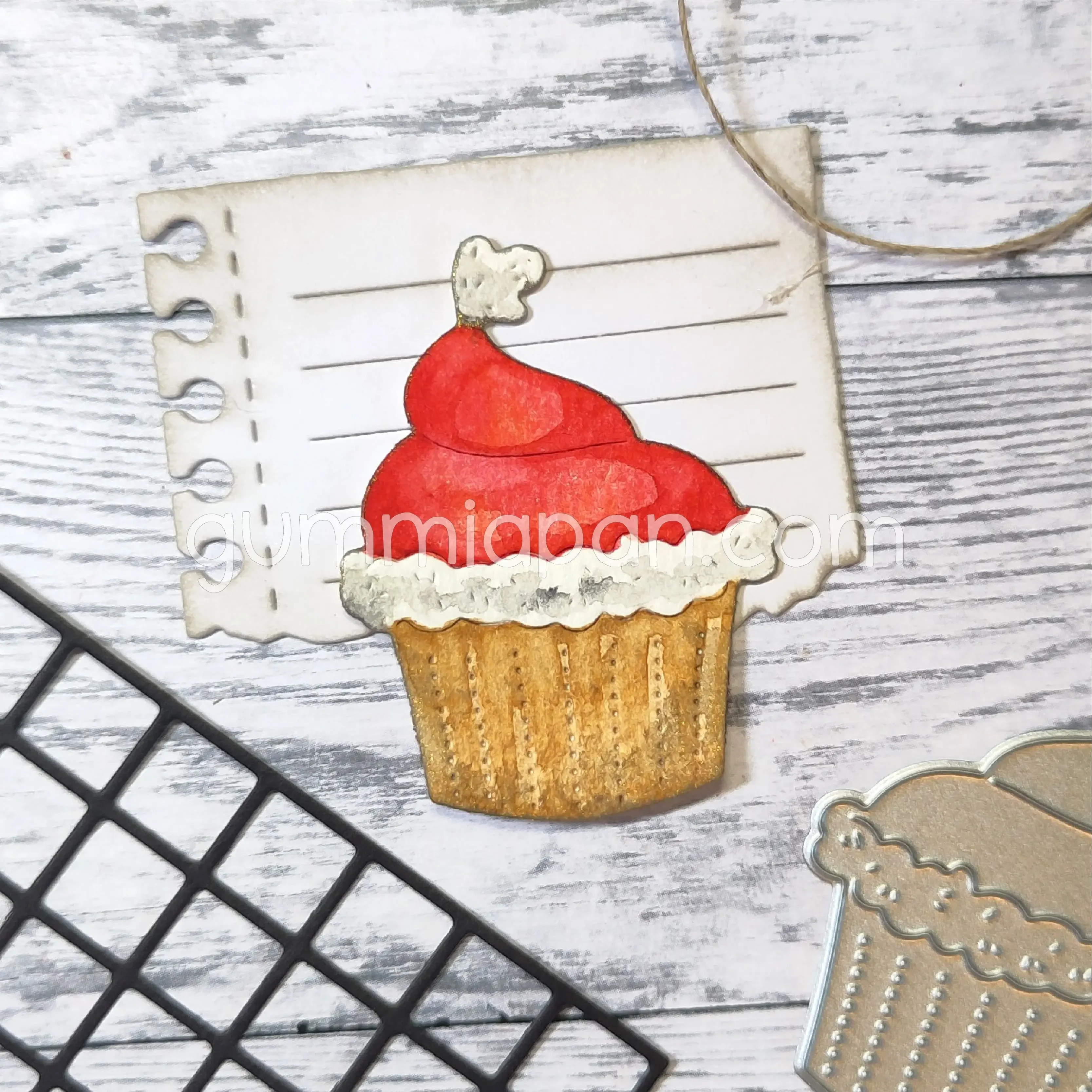 

2024 New Christmas Santa Cupcake Metal Cutting Dies For DIY Making Card Scrapbook Embossed Paper Album Craft Supplies Template