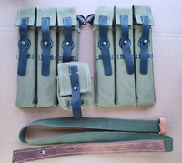repro  WWII WW2 GERMAN ARMY WH HEER MP38 MP40 AMMO AMMUNITION POUCH WORLD WAR II SOLDIER MILITARY