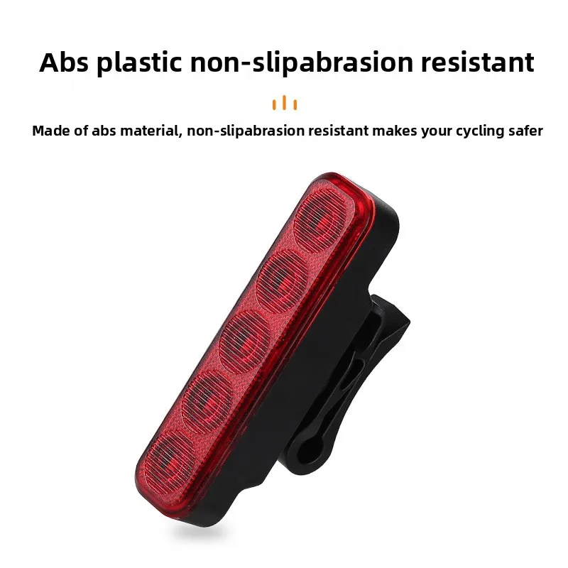 Bicycle Taillight LED Multi-mode Rechargeable Mountain Bike Highlight Taillight Riding Equipment