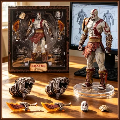 

Специальное предложение: Коллекционная фигурка Кратоса из серии God of War: Ghost of Sparta, 18 см, PVC, для декора рабочего стола