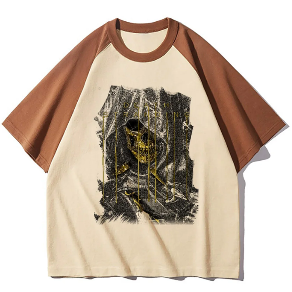 Death Stranding shirt girl manga gyaru streetwear korean fashion Retro tshirt korean fashion dollette emo streetwear cutecore