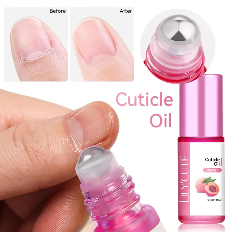 LILYCUTE 5 مللي زيت مغذي للبشرة استعادة الأظافر التالفة فيتامين الأظافر تليين النفط تغذية أدوات العناية بالأظافر