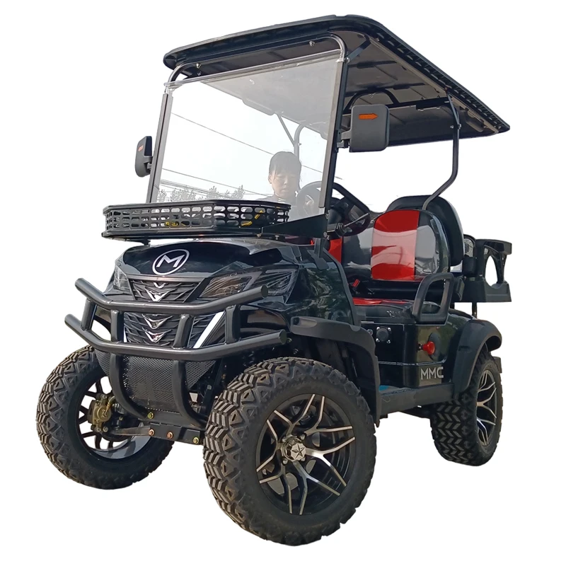 BEST SELLER Minor Customization 6 Seater Golf Club Car 48v 72v 4x4 Lithium Battery Hunting Electric Off Road Golf Cart