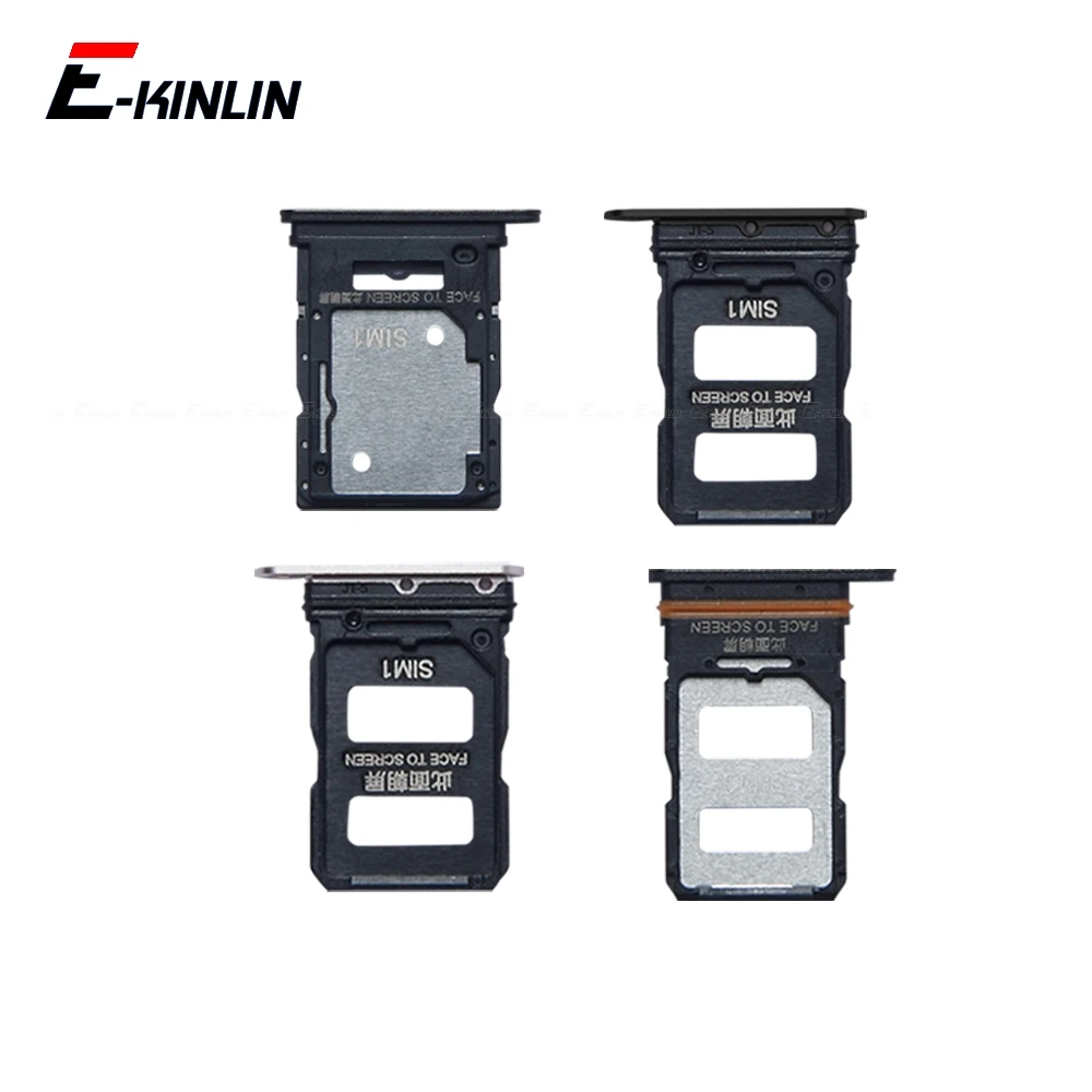 Sim Card Tray Reader Container Connector Socket Holder Slot Adapter For XiaoMi Mi 11i 11 Lite 5G NE Replacement Parts
