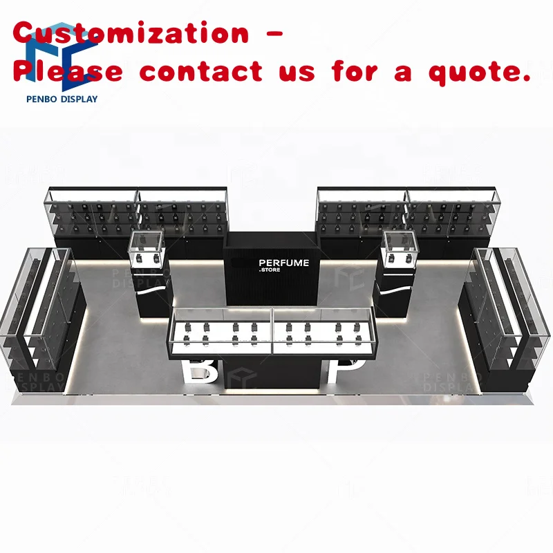 custom.Beauty Store Make up Cosmetic Boutique Display Showcase Design Shopping Mall Cosmetic Kiosk Makeup