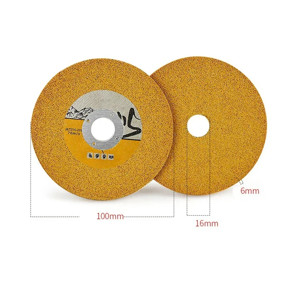 1x 100mm 50 100 200grit-disco de corte de roda de afiação de diamante-roda de ângulo de diamante disco de lixa acessórios de ferramenta elétrica