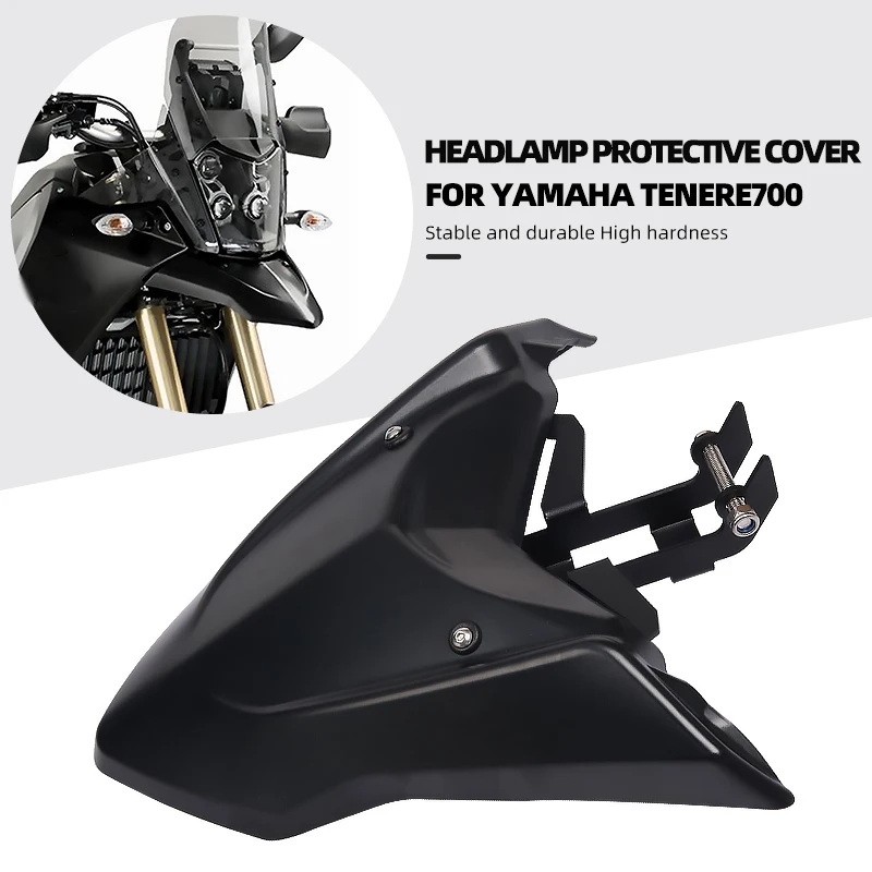 Motorcycle Front Fender Holder Beak Hugger Wheel Cover Fairing Extension For Yamaha Tenere 700 Tenere700 XTZ700 2019 2020 2021