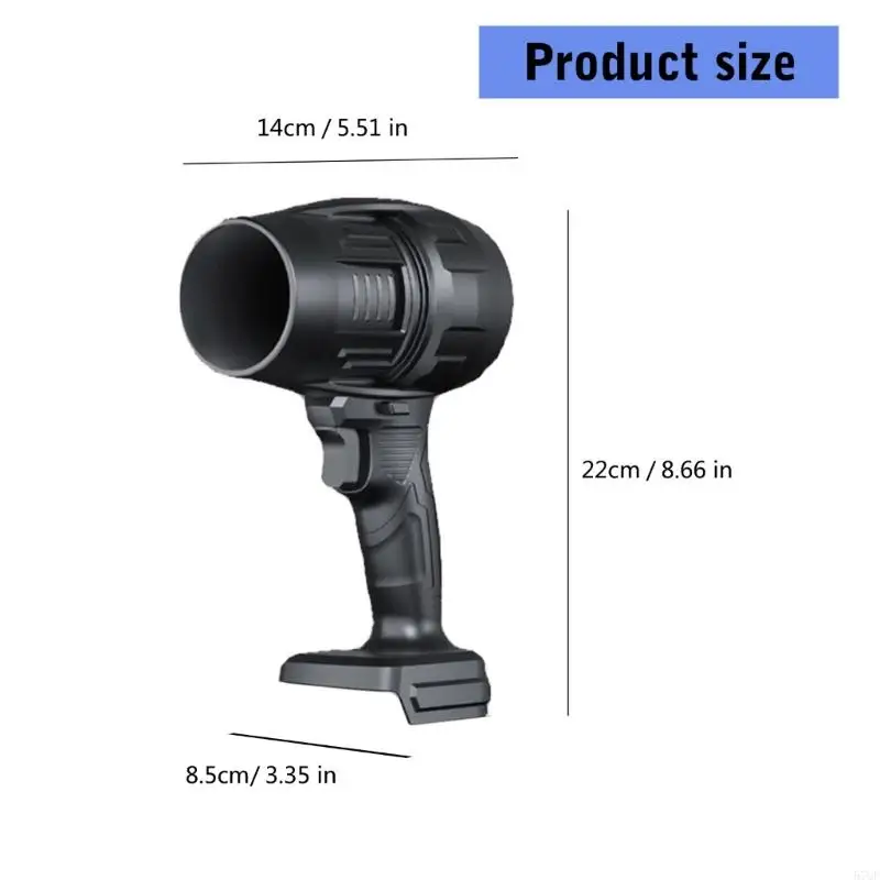 57QF Handheld Car Hair Dryer Cleaning Jet Fan Upgraded Turbines Fan Violent Air Guns Electric Powerful Turbines Turbines Fan