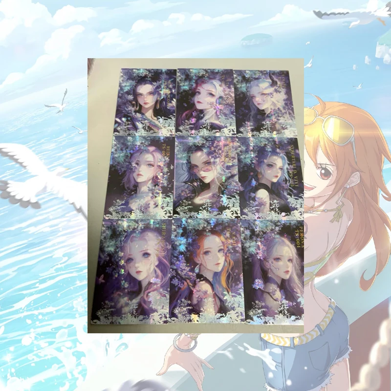 Anime One Piece QS BV SPT SLP SL SSP Cards Boa Hancock Nami Nico Robin Shirahoshi Yamato Nefertari D Vivi Collectible Cards