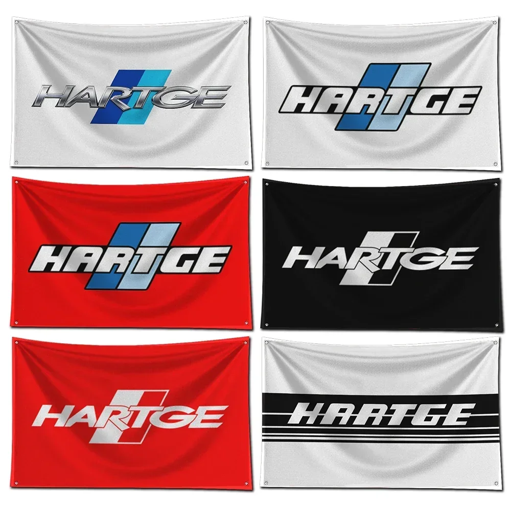 3x5 Ft Hartges Flag Polyester Digital Printing Car Banner for Garage Wall Art Out Door Decoration With Brass Grommets