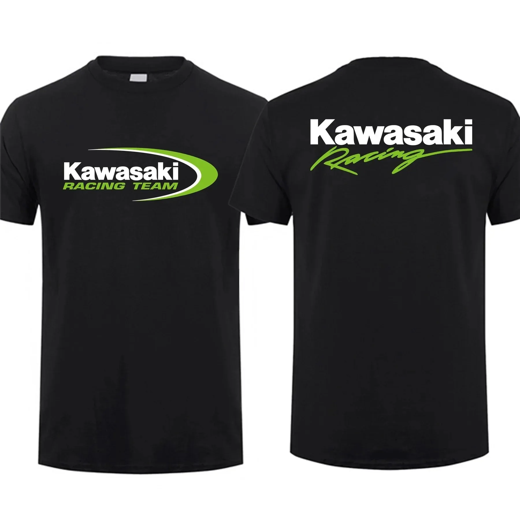 2024 mężczyźni kobiety T Shirt Casual Kawasaki Racing Team Demon Claw T-shirt graficzne ponadgabarytowe topy sportowe oddychająca odzież uliczna