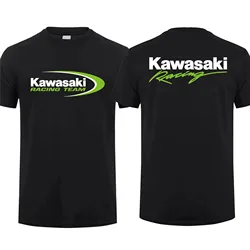 2024 Men Women T Shirt Casual Kawasaki Racing Team Demon Claw T-shirt Graphic Oversized Sports Tops Breathable Streetwear S-4XL