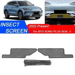 Per BYD SONG PLUS SEAL U 2022-2025 copertura di protezione della presa d'aria a prova di insetti per auto inserto Airin Net Vent Racing Grill Filter