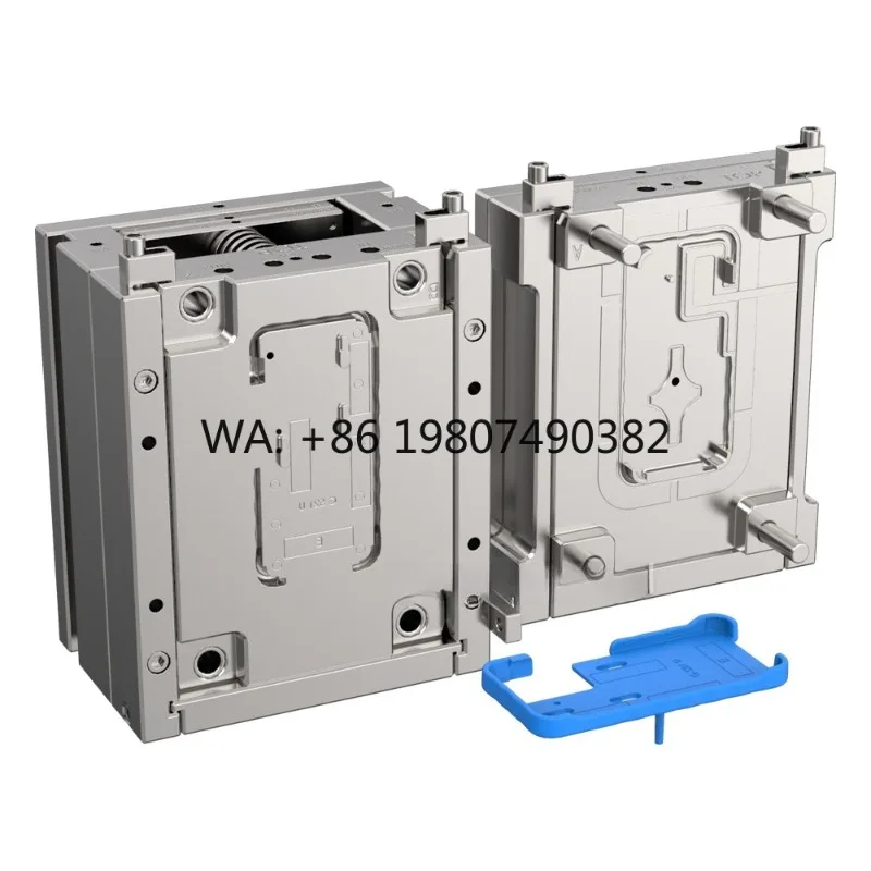 High Precision Custom Metal Die Silicone Mobile Phone Cover Plastic Mould Industrial Making Tooling