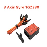 TGZ380N 3 Axis Gyro Flybarless System Gyroscope W Servo Cable For Align TREX 450 550 600 700 RC Helicopter Aircraft UAV Drone