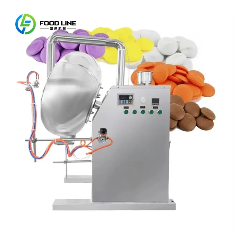 Customized Small Sugar Coating Machine for Lab Home Candy Pill Polishing Electric Automatic Easy Operation 110V