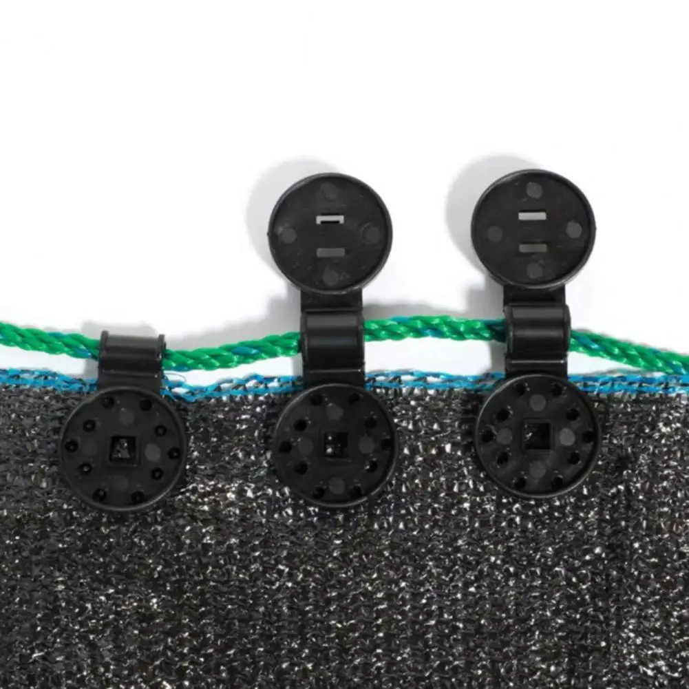 

Shade Cloth Plastic Clips Heat Insulation Net Clips Heavy Duty Shade Cloth Fixing Clips for Windproof Awning for Garden