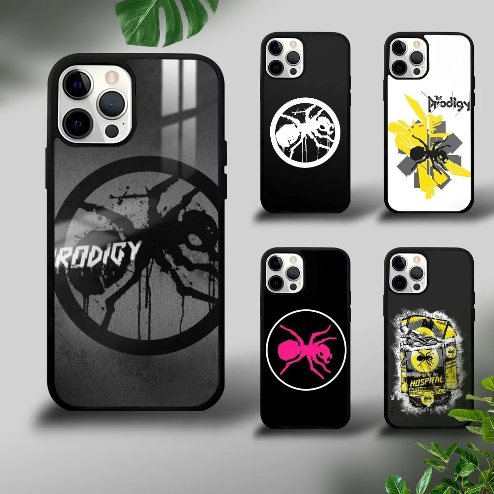 The P-Prodigy Artist Logo Phone Case For iPhone 16 15 14 13 12 11 Pro Xs Max Mini Plus Celulares Hard Funda