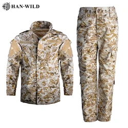 Tuta mimetica uniforme tattica per bambini Combat Boy Girl Training Clothes giacca per bambini pantaloni Paintball Set sportivo