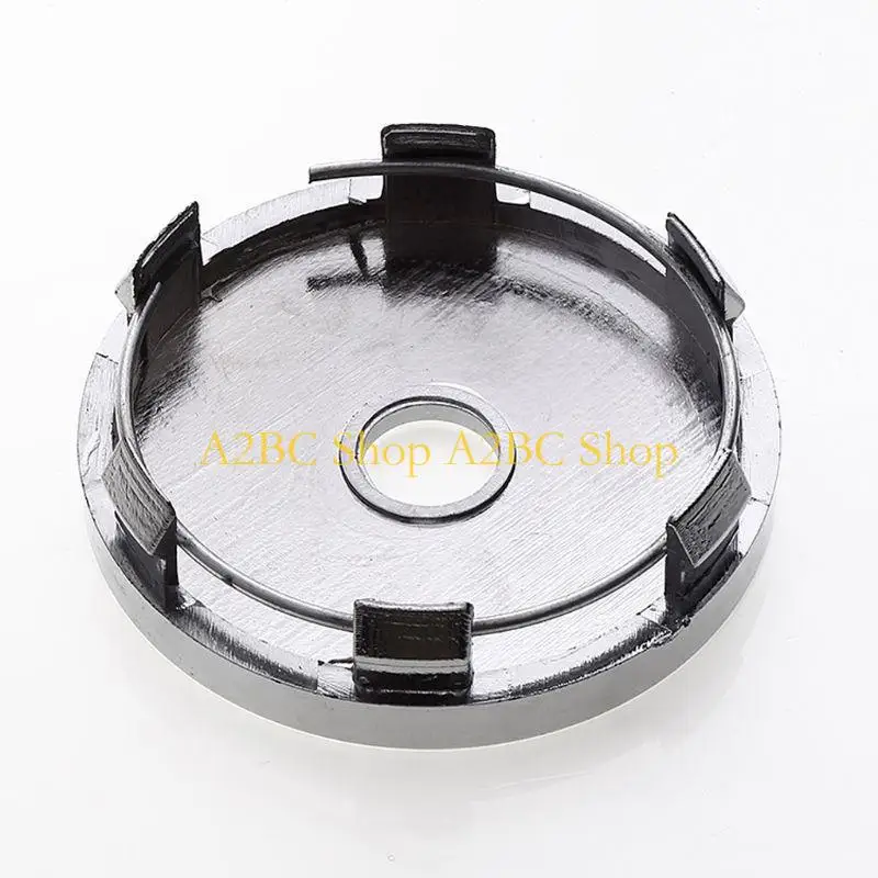 A2BC 4pcs 60mm Car Wheel Hub Center Caps Hub Caps for Rims Dust Cover Automotive Part