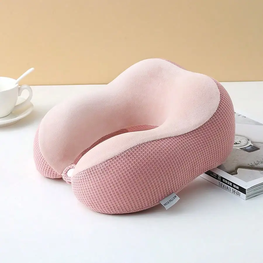 Memory Foam U-Shaped Travel Neck Pillow For Sleeping On Planes, Portable Cervical Support Pillow. sf25070613731162272