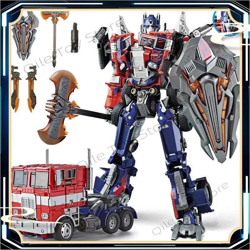 

In Stock Black Apple OP Commander M01 Reprint Transformed Toys Alloy Version Robot Action Figure Collection Gift