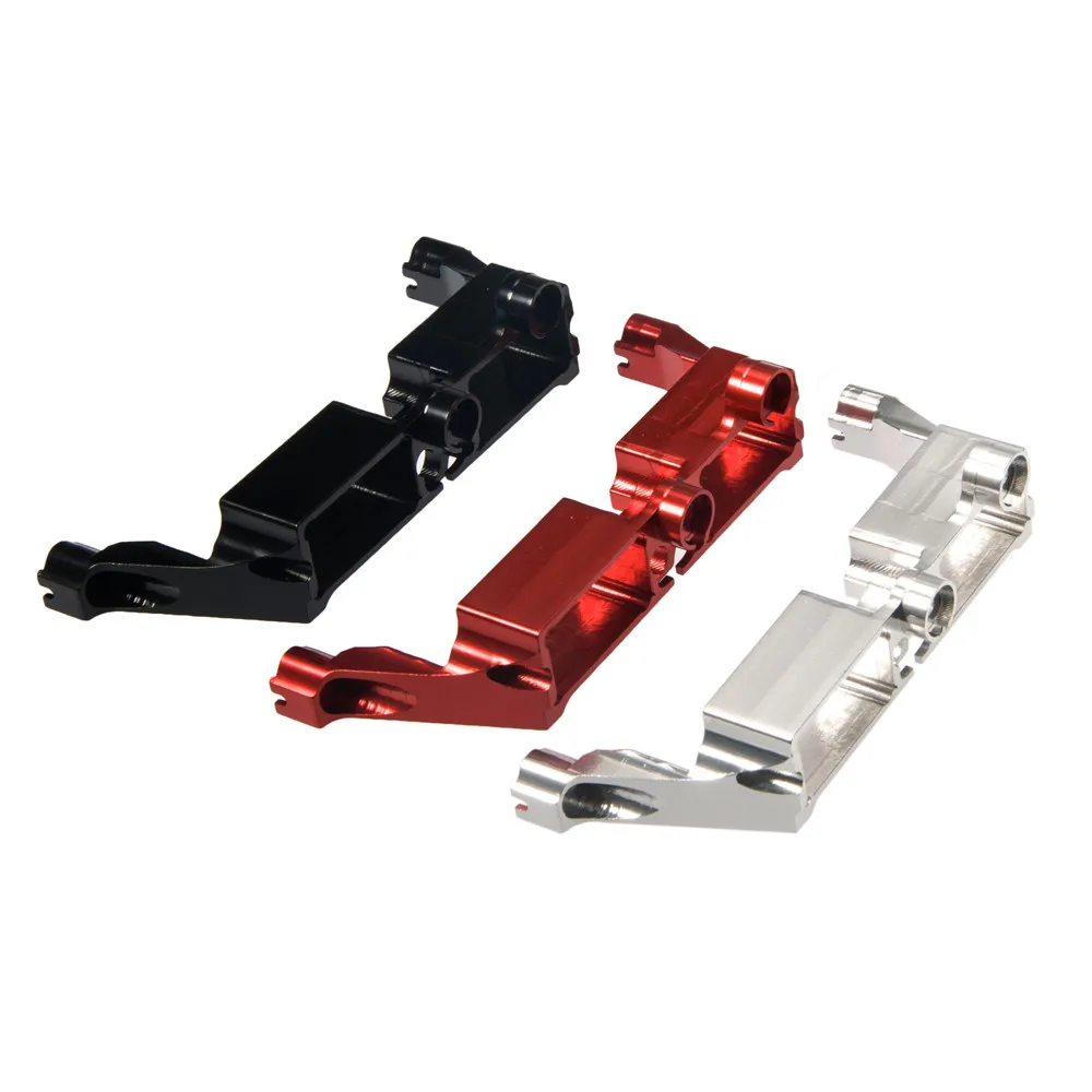 MIBIDAO Servo in Alluminio Mount T-lock/Filo Clip Staffa di Blocco Differenziale Per 1/10 TRX-4 TRX4 RC Crawler Auto Parte di Aggiornamento