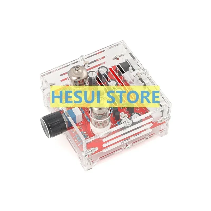 Fever-grade 6J1 vacuum tube bladder machine front stage board HIFI Class A tone board power amplifier board module XH-A201