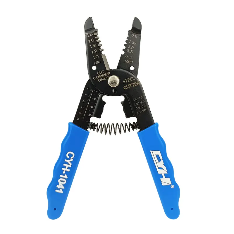 

CYH-104 multifunctional stripping pliers for electricians, cable cutters, and crimping pliers