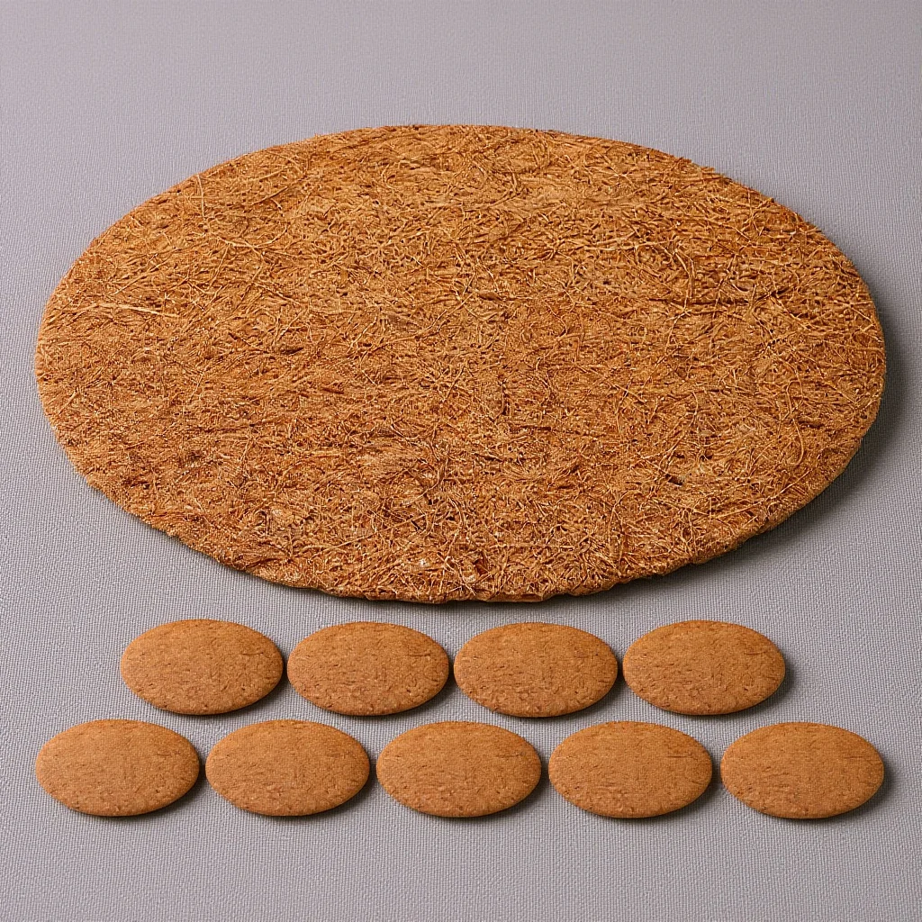 

10Pcs Premium Coconut Fiber Mat Pigeon Nesting Pad Natural Bird Breeding Nest Easy Install Resistant to Shedding Damage Strong