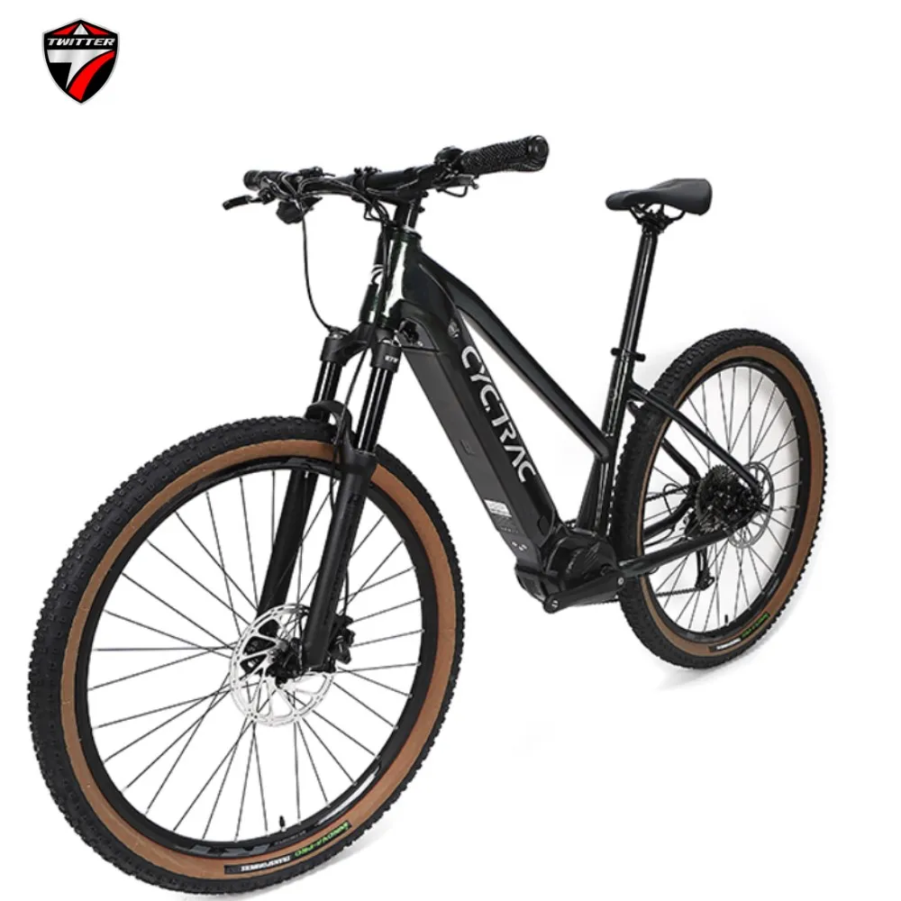 

TWITTER New E bike EC1 RS-10S Internal Wiring Center Motor M410+36V250W 27.5in Aluminum Alloy Electric Powered Mountain bicycle