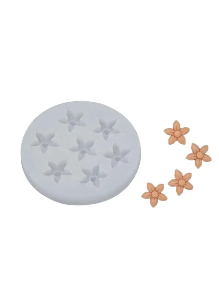 

Silicones Molds Flower Sugar Chocolate Resins Mould Flower