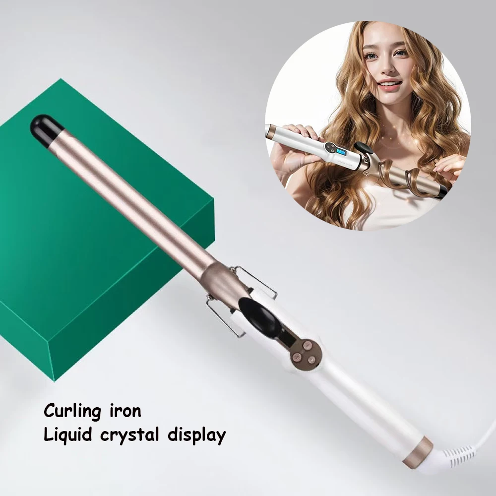 

Curl Pliers 28/32/38mm Large Wave Electric Hair Curler 9/13/19mm Small Curls Wool Curls 22/25mm Fluffy Hair Salon Curling Iron