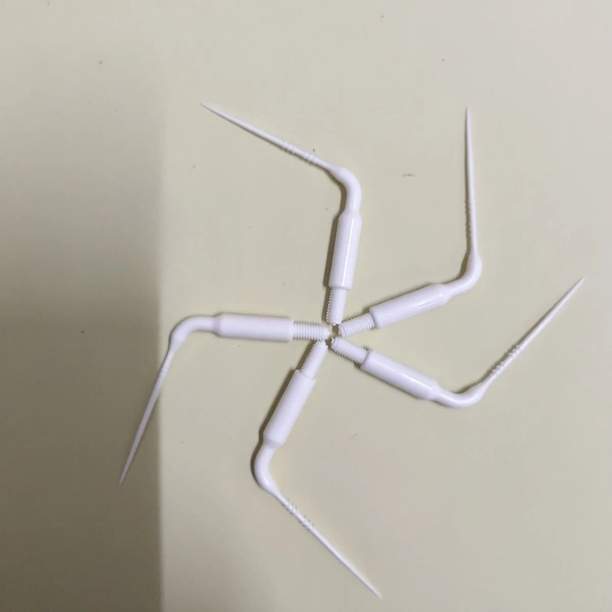 5PCS Dental Root Canal Rinse Needles Plastic Endoscopic Rinse Heads Root Canal Treatment Endoscopic Rinse Heads